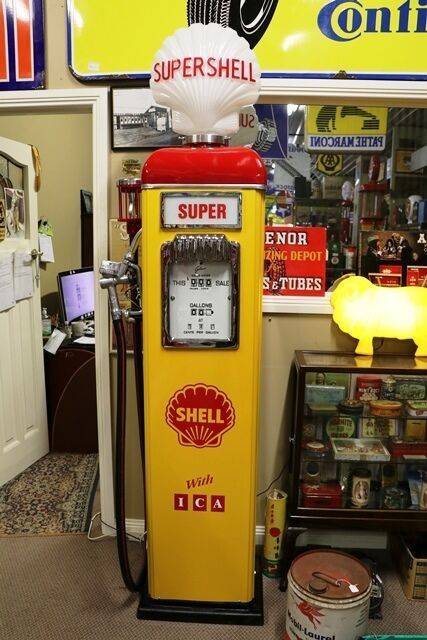 Vintage Gilbarco CM Short Petrol Pump