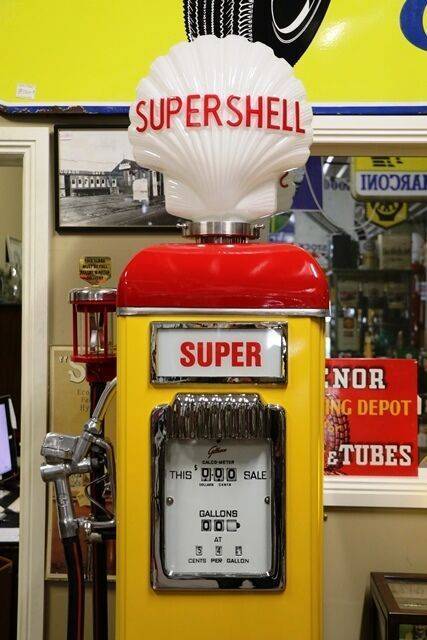 Vintage Gilbarco CM Short Petrol Pump