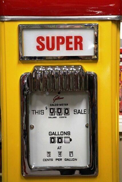 Vintage Gilbarco CM Short Petrol Pump