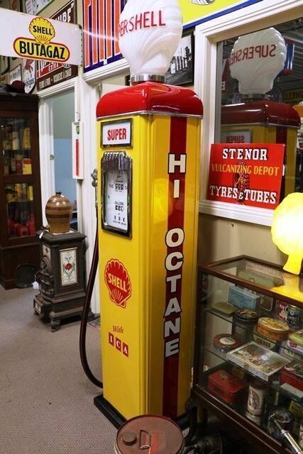 Vintage Gilbarco CM Short Petrol Pump