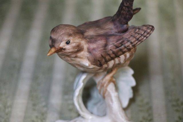 Vintage Goebel Brown Bird Figurines W Germany 