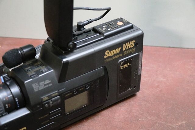 Vintage JVC Super VHS VideoMovie GR S77 Camera RecorderPlayer 