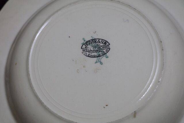 Vintage J Fryer + Son Crinoline Lady Bowl 