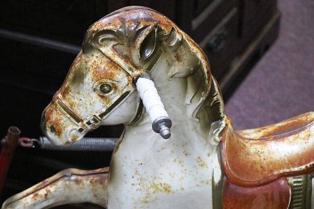 Vintage MOBO Prairie King Rocking Horse 
