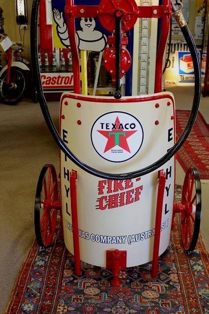 Vintage Satam Chariot Petrol Pump in Texaco Livery