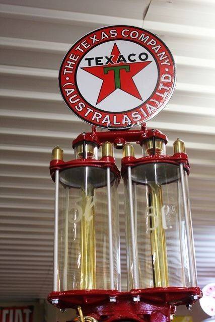 Vintage Satam Chariot Petrol Pump in Texaco Livery