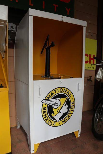 Well Restored National Benzole Mixture Single Oil Cart 