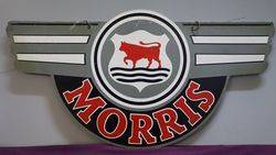 Morris Double Side Aluminium Advertising Sign