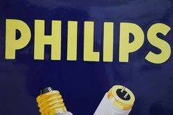 Philips Enamel Advertising Sign