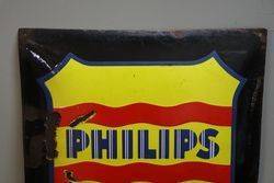 Philips Arlita Enamel Advertising Sign