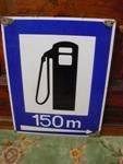 Enamel Petrol Pump garage sign---SA69