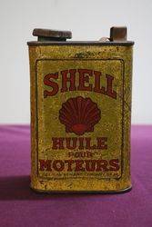 Early Shell 1 Litre Oil Can