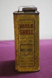 Early Shell 1 Litre Oil Can