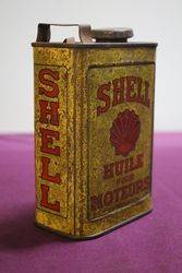 Early Shell 1 Litre Oil Can