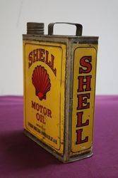 Early Shell 2 Litres Motor Oil Tin