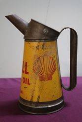 Early Shell Motor Oil Half Gallon Pourer 