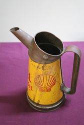 Early Shell Motor Oil Half Gallon Pourer 