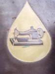 Antique Enamel Sign featuring Three-In-One Oil Drops that Save Money --SA35