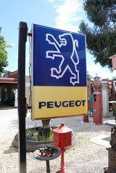 Double Sided Peugeot Light Box Advertising Sign