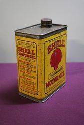 Australian Shell Quart Transmission Motor Oil Tin 