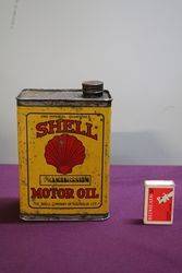 Australian Shell Quart Transmission Motor Oil Tin 