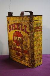 Australian Shell Gallon SAE160 Transmission Oil Tin