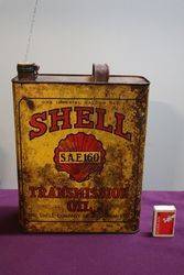 Australian Shell Gallon SAE160 Transmission Oil Tin