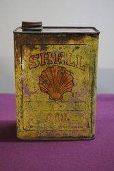 Australian Shell Quart Motor Oil Tin