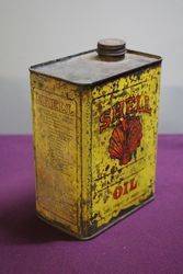 Australian Shell Quart Motor Oil Tin