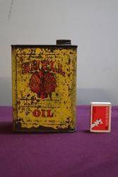 Australian Shell Quart Motor Oil Tin