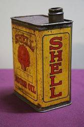 Australian Shell Quart Motor Oil Tin 