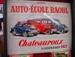 Auto Ecole Raoul Tin Sign ---SA24