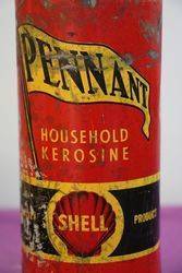 Australian Shell Pennant Household Kerosene Tin