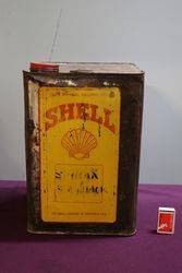 Australian Shell 4 Gallon Spirax Oil Drum 
