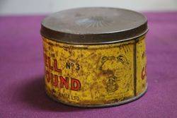 Australian Shell 1 lb Compound No3 Tin 