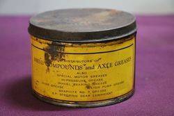 Australian Shell 1 lb Grease Tin 