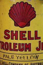 Australian Shell 1 lb Petroleum Jelly andquotPale Yellowandquot Tin