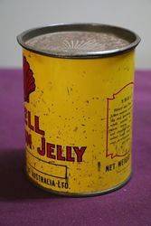 Australian Shell 1lb Petroleum Jelly andquotPaleandquot Tin