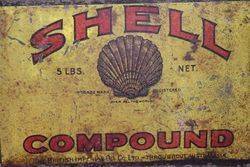 Australian Shel 5 lb Compound Grease Tin 