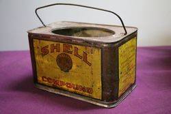 Australian Shel 5 lb Compound Grease Tin 