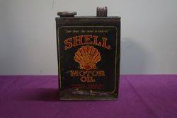 Shell Motor Oil Tin 