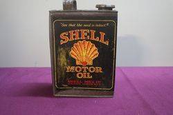 Shell Motor Oil Tin 