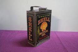 Shell Motor Oil Tin 