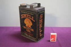 Shell Motor Oil Tin 