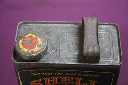 Shell Motor Oil Tin 