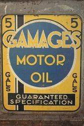 Gamages 5 Gallon Motor Oil Drum 