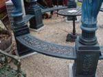 STUNNING CAST IRON GAZEBO   GF49