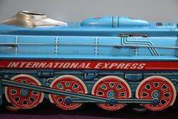 International Express Locomotive Friction Operation with Engine Noise