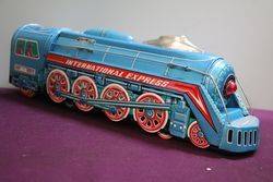 International Express Locomotive Friction Operation with Engine Noise