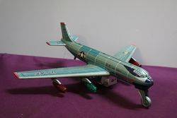 1957 TN Nomura Japan Battery Operated Strato Jet Toy 